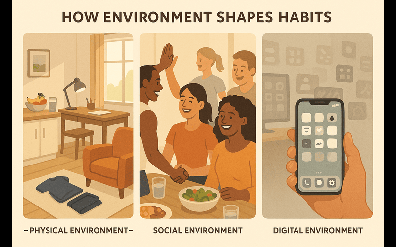How Environment Shapes Habits